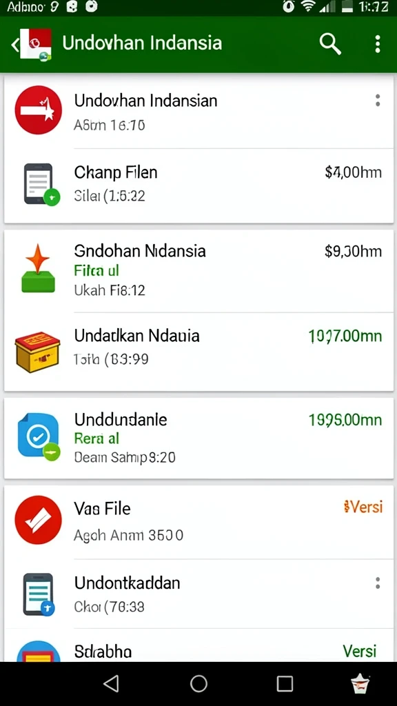 Tampilan awal game dengan karakter yang menarik.