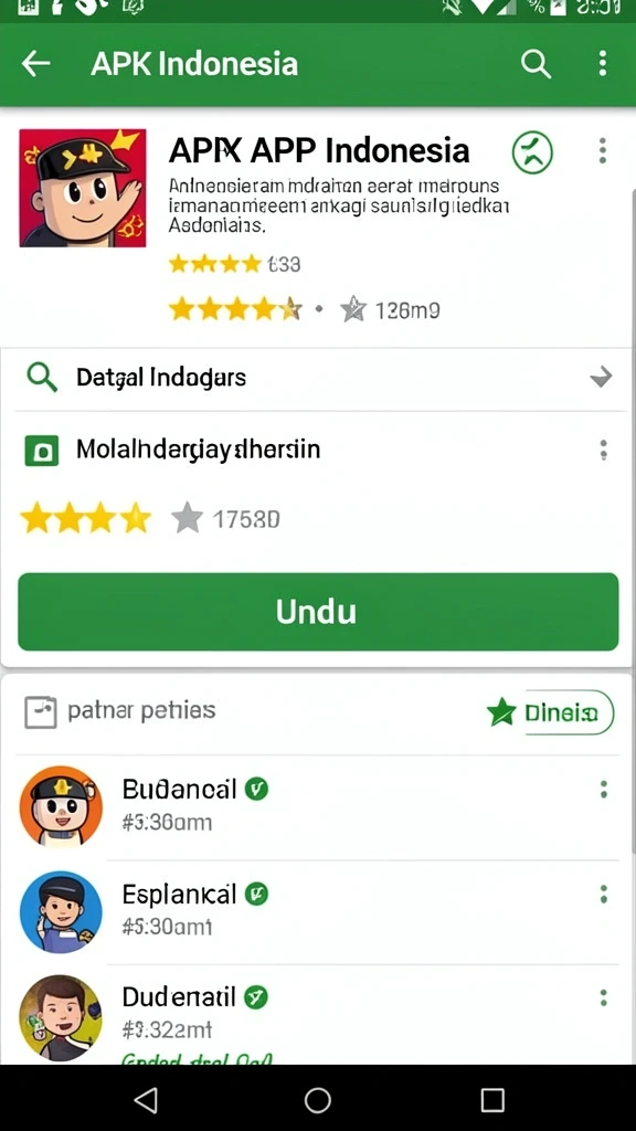 Statistik permainan dan pencapaian pengguna.