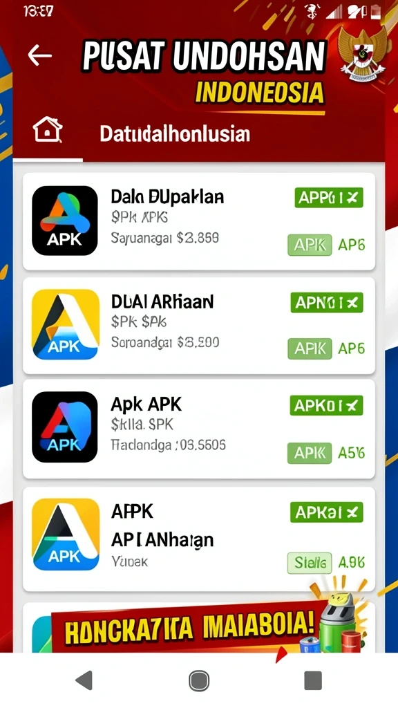Tampilan antarmuka yang intuitif dan mudah dipahami.