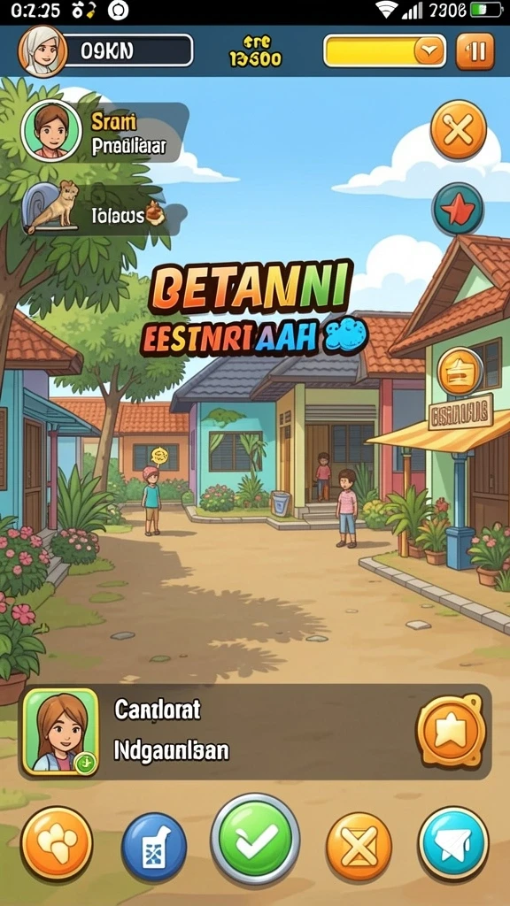 Tampilan antarmuka yang user-friendly dan menarik.