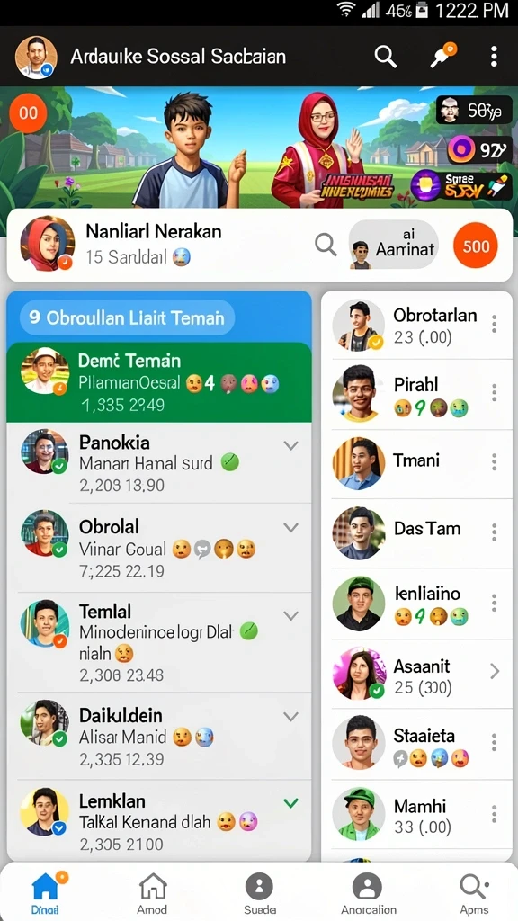 Tampilan antarmuka BRIOTOTO yang modern dan menarik.