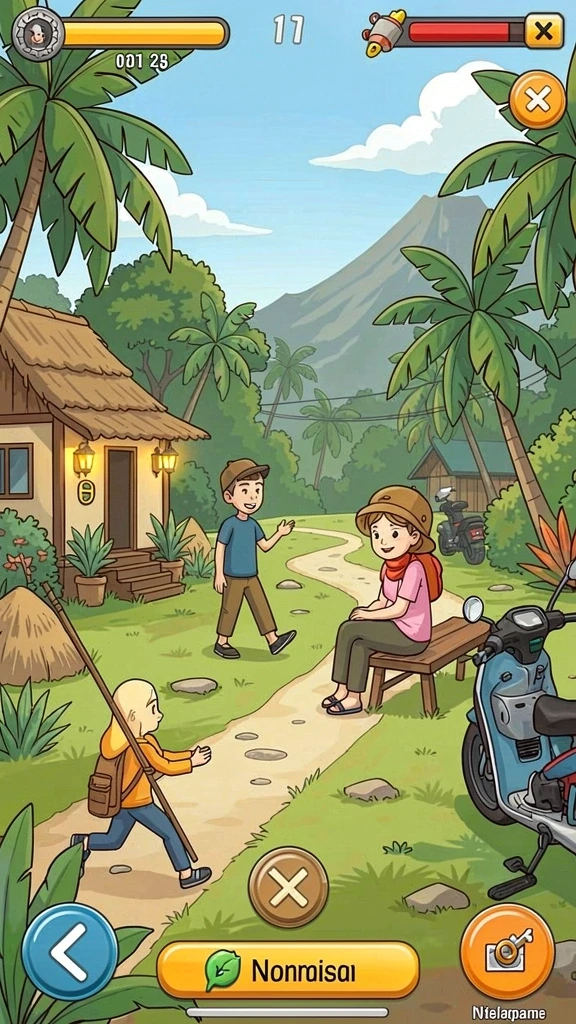 Karya seni yang menakjubkan dalam setiap level.