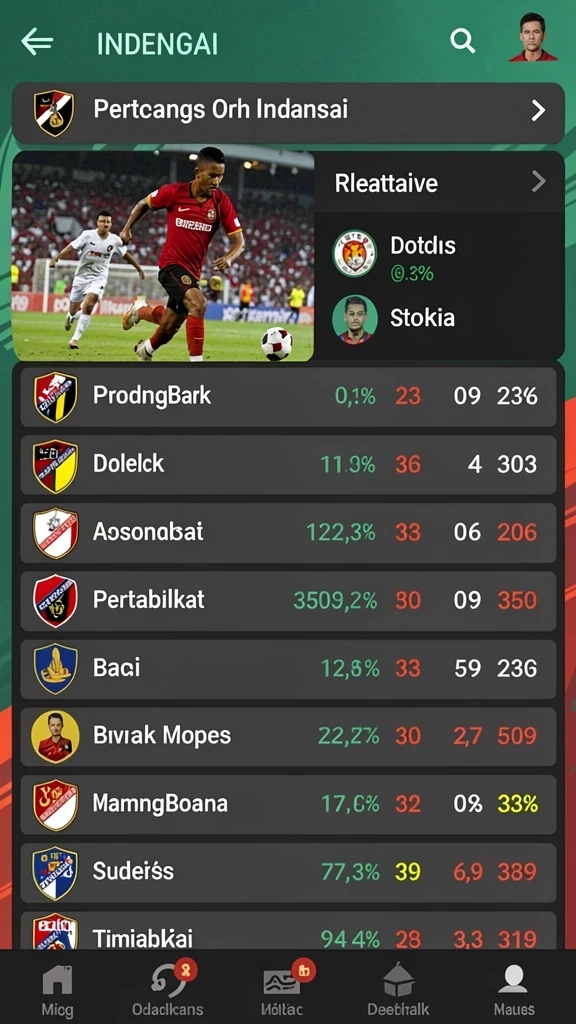 Tampilan awal yang menarik dan penuh warna.
