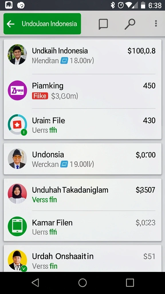 Grafis menarik dan penuh warna.