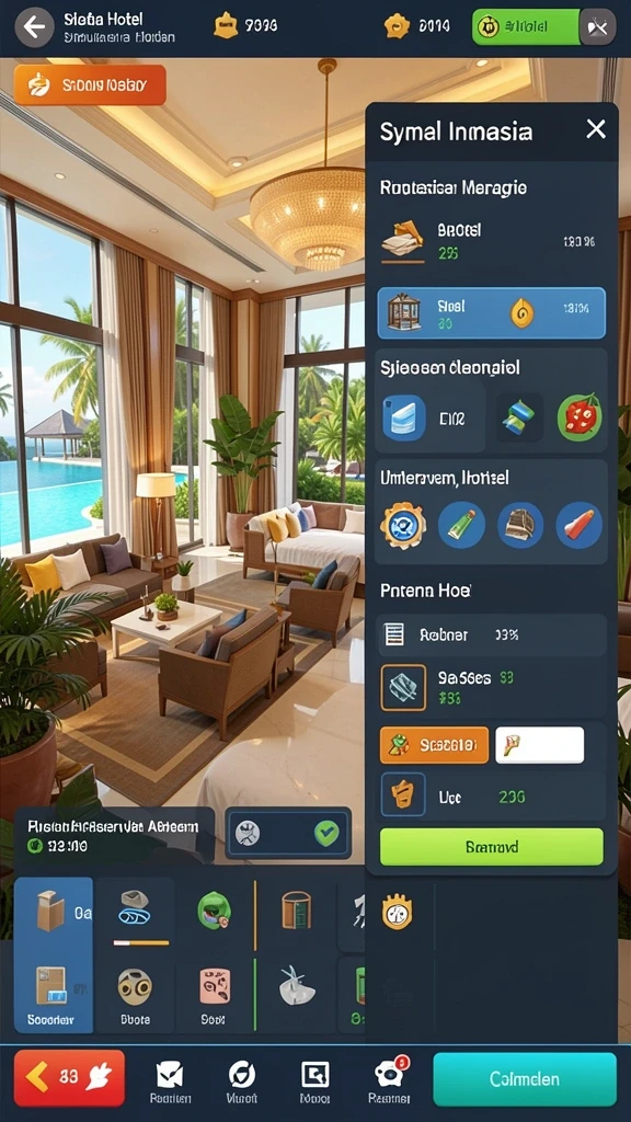 Gameplay yang seru, penuh tantangan dan strategi.