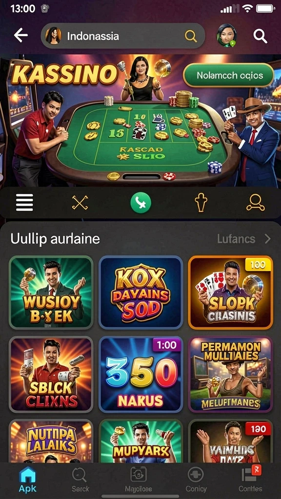 Pengguna sedang menikmati mode multiplayer yang seru.