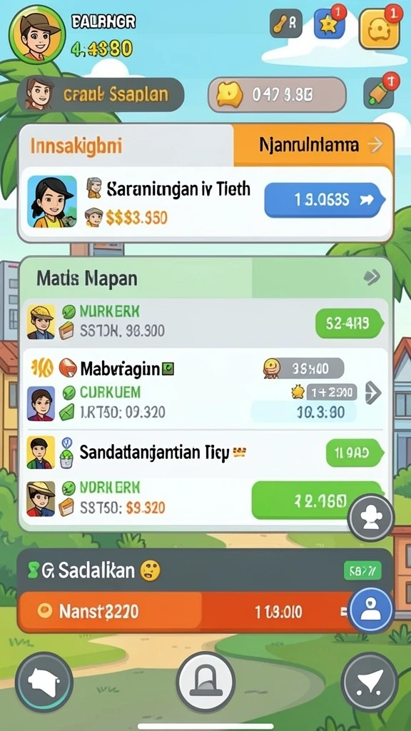 Komunitas aktif yang saling mendukung.