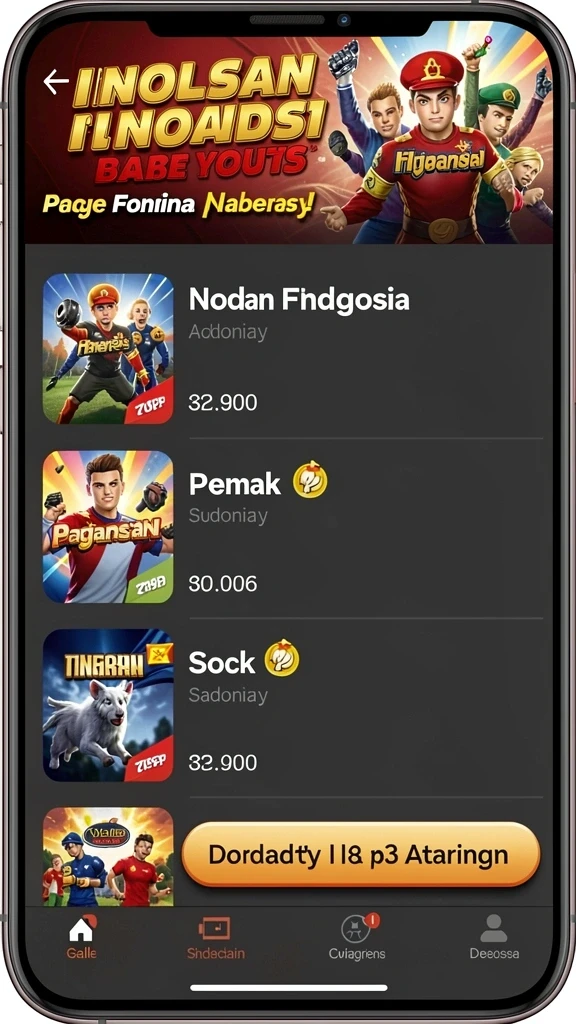 Sistem liga yang kompetitif dengan hadiah menarik.