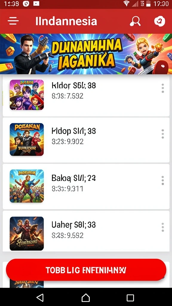 Tantangan yang menarik dengan level yang beragam.