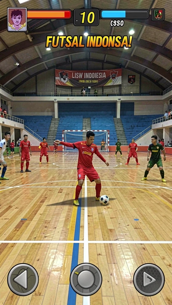 Tampilan antarmuka yang sederhana dan menarik.