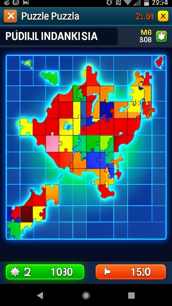 Grafis yang menarik dan penuh warna.