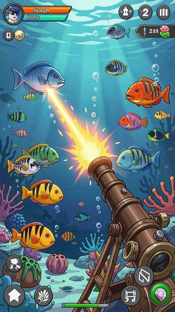 Gameplay yang menantang dengan berbagai level.