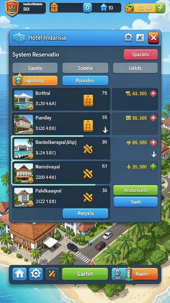 Level menantang yang membuat ketagihan.