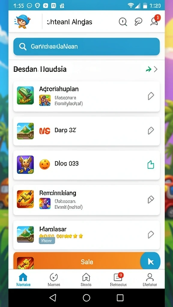 Berbagai opsi permainan yang menantang dan mengasyikkan.