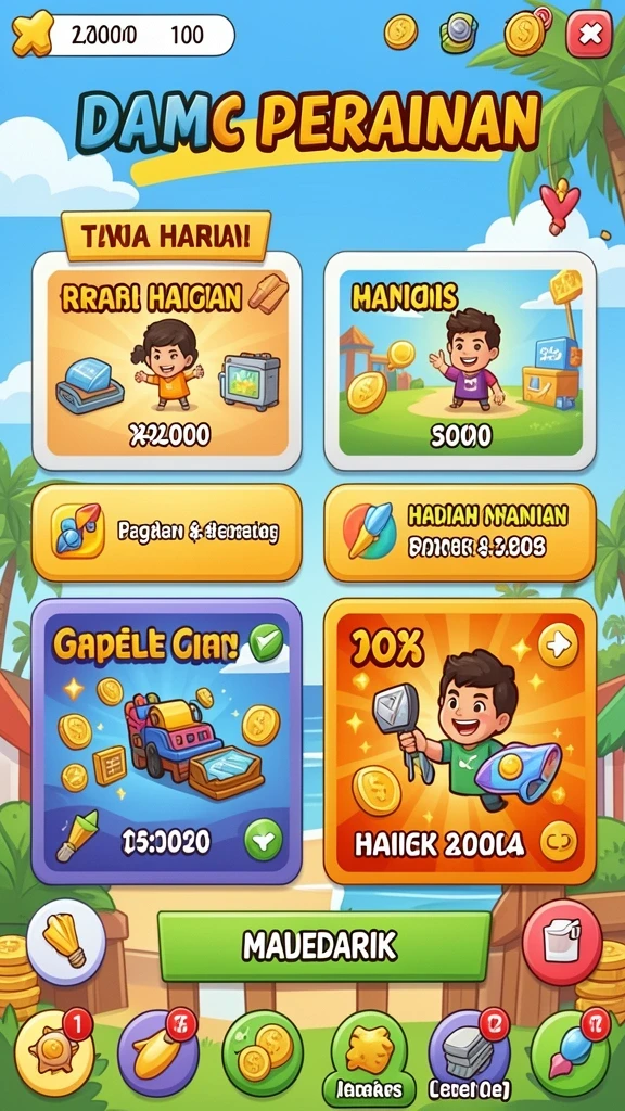 Ragam mesin slot dengan tema yang bervariasi.