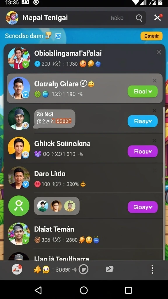 Beragam kategori permainan untuk semua usia.