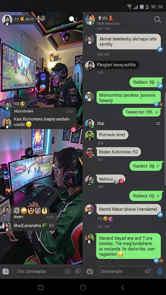 Mode multiplayer yang seru dan interaktif.