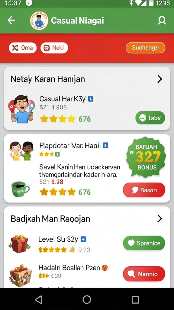 Fitur bonus yang menggiurkan untuk meningkatkan peluang menang.