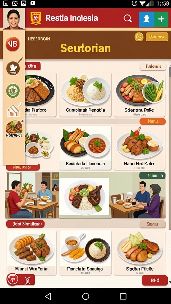 Fitur live dealer untuk pengalaman bermain nyata.