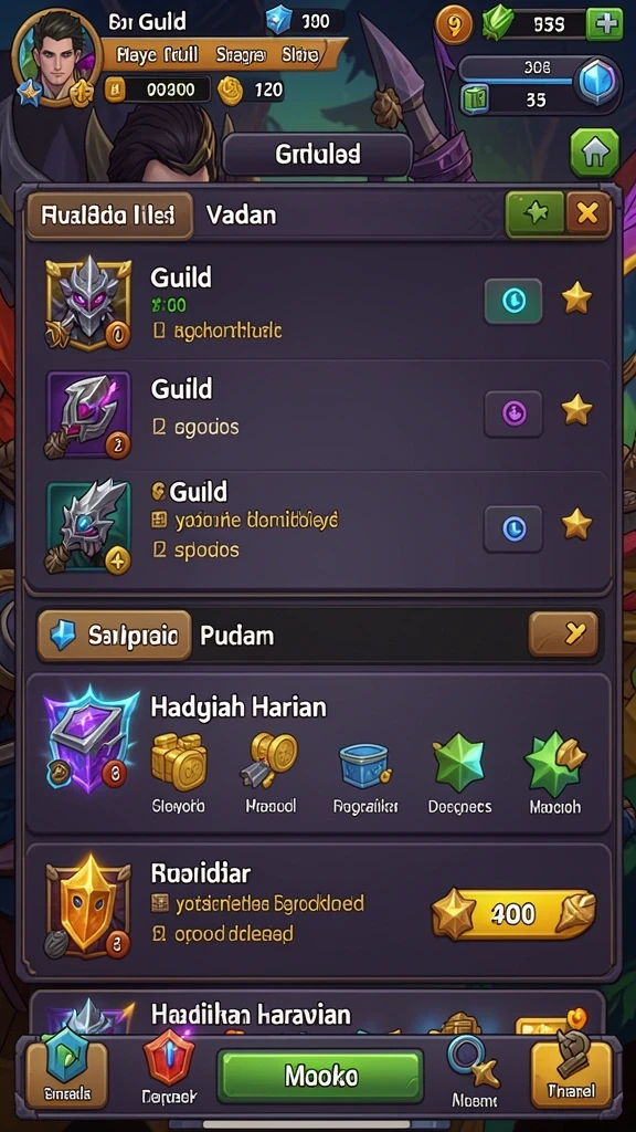 Mode multiplayer yang seru dan kompetitif.