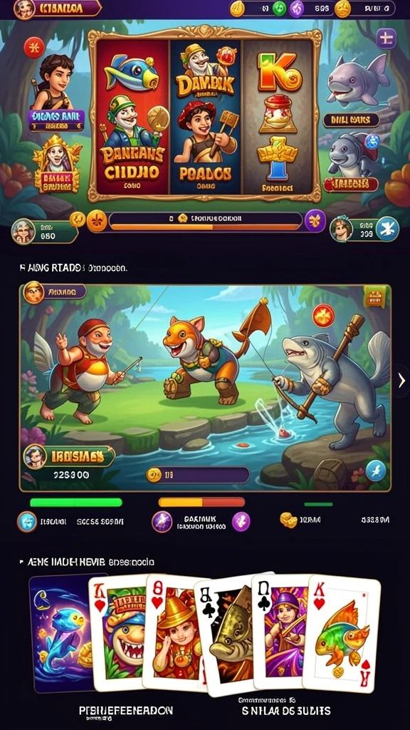 Tantangan level yang bervariasi dan menarik.