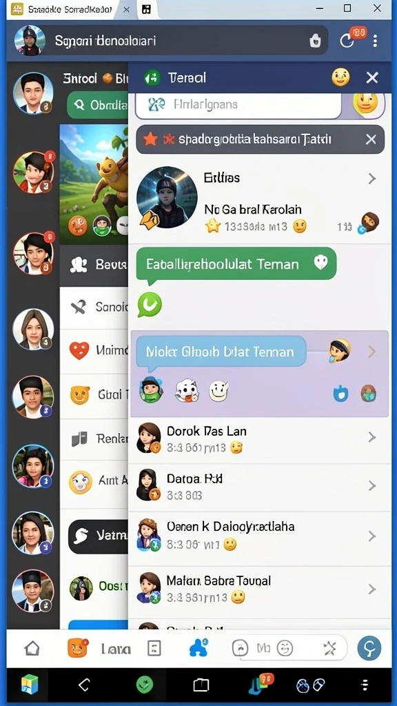 Tampilan grafis yang memukau di RAJABOTAK.