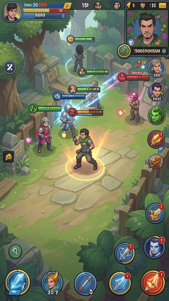 Mode multiplayer yang menyenangkan dan kompetitif.