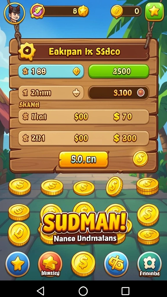 Tampilan awal game RT99 yang menarik.