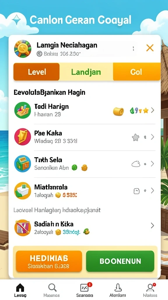Tangkapan layar menunjukkan aksi seru dalam permainan.