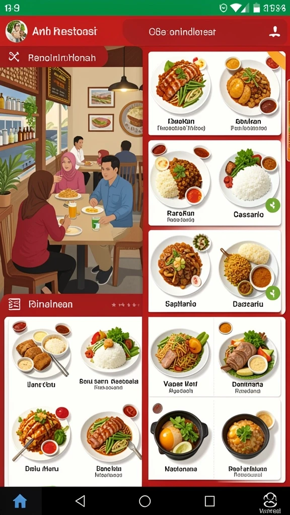 Antarmuka pengguna yang intuitif dan mudah dinavigasi.