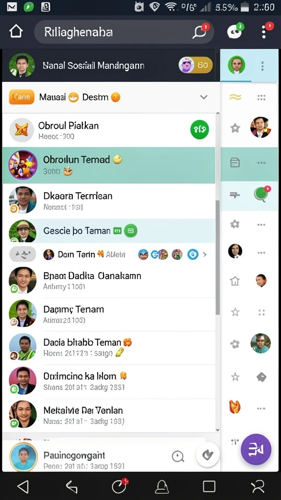 Tampilan antarmuka yang menarik dan ramah pengguna.