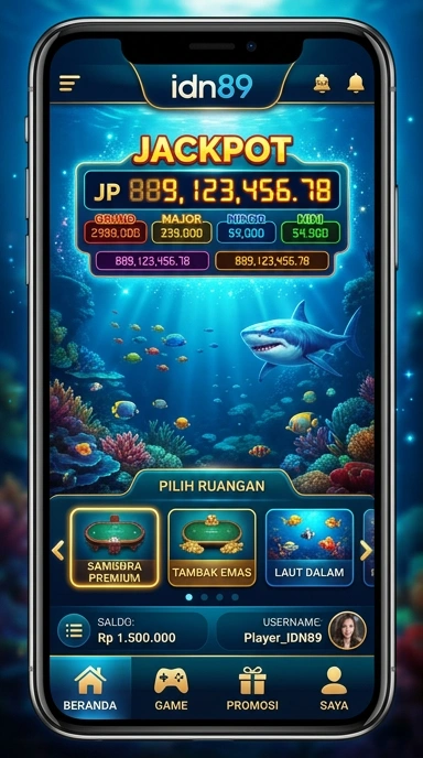 idn89 — layar beranda